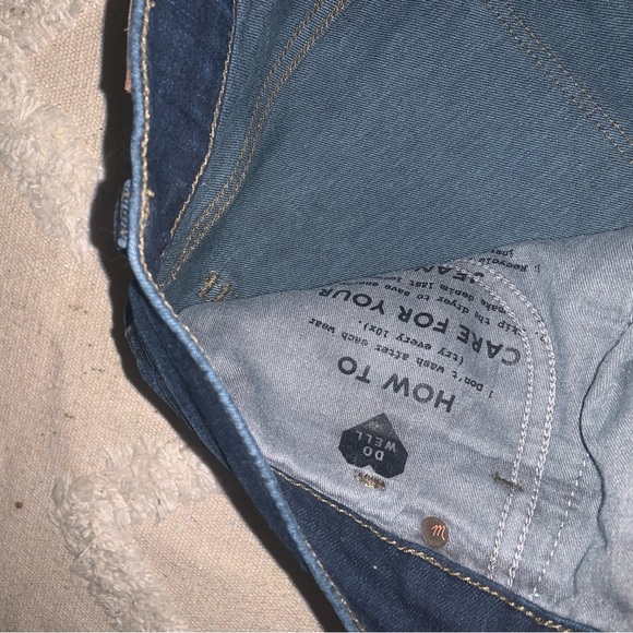 Madewell denim 10in high rise skinny dark rinse $130 jeans casual contemporary - Picture 8 of 9